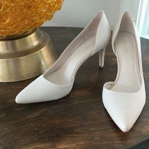 Calvin Klein leather pumps